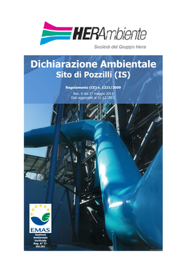 Dichiarazione Ambientale 2014 Pozzilli