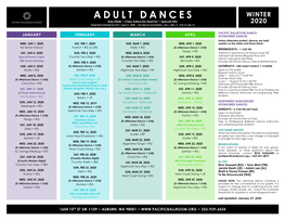 Adult Dances