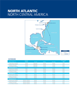 North Atlantic North Central America