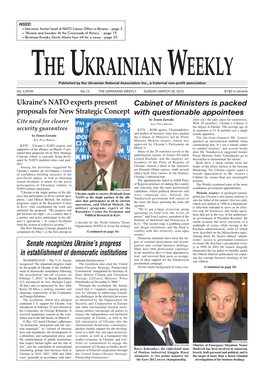The Ukrainian Weekly 2010, No.13