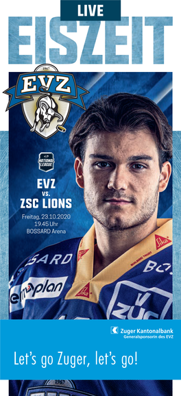 EISZEIT Live: EVZ Vs ZSC Lions