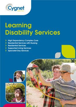 Download Our Learning Disability Services