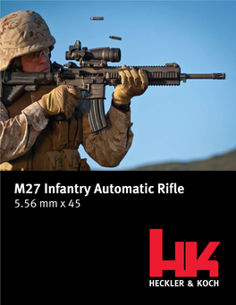 M27 Infantry Automatic Rifle 5.56 Mm X 45 Cutaway View of M27 Operating System