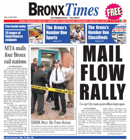 MTA Mulls Four Bronx Rail Stations