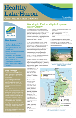 Working in Partnership to Improve Water Quality