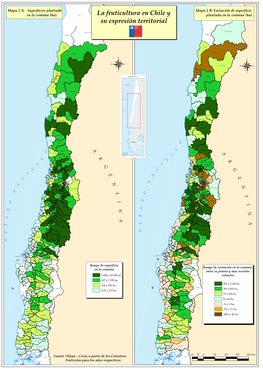 La Fruticultura En Chile Y Su Expresión Territorial