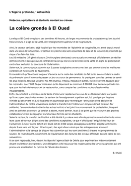 La Colère Gronde À El Oued: Toute L'actualité Sur Liberte-Algerie.Com