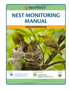 Nest Monitoring Manual Yellow Warblers by Jim Jacobson Jim by Warblers Yellow