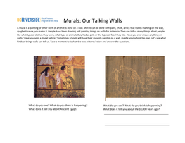 Murals: Our Talking Walls