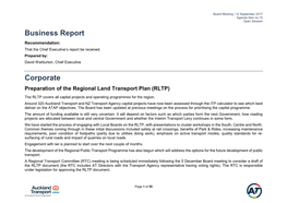 Business Unit Report Template