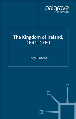 The Kingdom of Ireland, 1641–1760