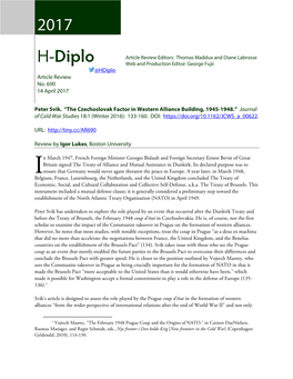 H-Diplo Article Review 20 17