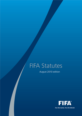 FIFA Statuten 2010.Indd