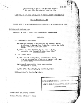 11-1-650 TRAINING BUREAU for Jl •ISH Cgii.UNAL SERVICE .Y0rk 16, N.Y ׳״E״ ,Lh$ -Ast 32Nd Street ~