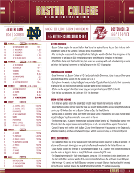 Boston College #6 Notre Dame