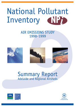 Adelaide and Regional Airsheds Report 1998-99