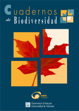 Cuadernos De Biodiversidad 57 (2019)