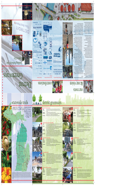 Contributions Our Roots & Our Vision Statewide Trails Detroit Greenways
