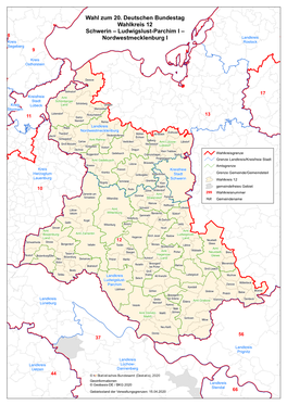 Landkreis Nordwestmecklenburg Landkreis Ludwigslust- Parchim