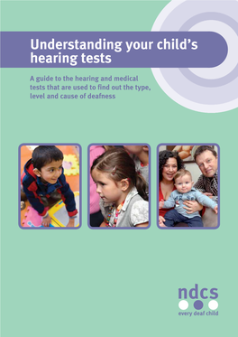 Understanding Your Child's Hearing Tests