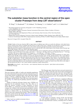 The Substellar Mass Function in the Central Region of the Open Cluster Praesepe from Deep LBT Observations