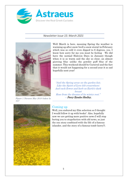 Newsletter March 2021