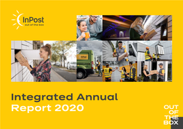 Integrated Annual Report 2020 Executive Supervisory Financial About Our Integrated Annual 2 Introduction Board Report Board Report Statements Report Report 2020
