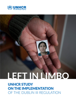 Unhcr Study on the Implementation of the Dublin Iii Regulation