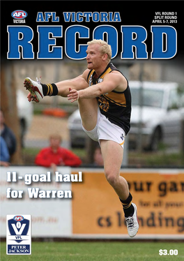 VFL Record Rnd 2.Indd