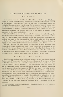 Proceedings of the Indiana Academy of Science