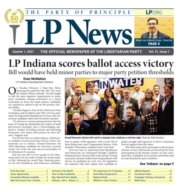 LP Indiana Scores Ballot Access Victory