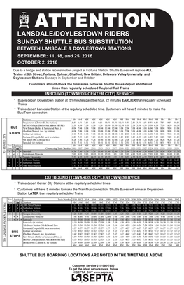 CHE Sat-Sun Sched Adjustment 16