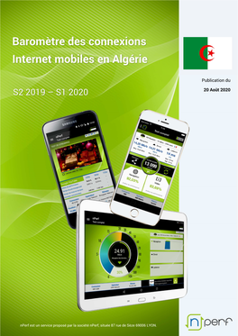 Baromètre Des Connexions Internet Mobiles En Algérie