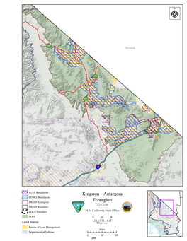 Desert Renewable Energy Conservation Plan Land Use Plan