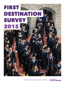 2015 First Destination Survey