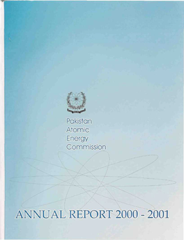 Annual Report 2000 - 2001 Annual Report 2000-2001