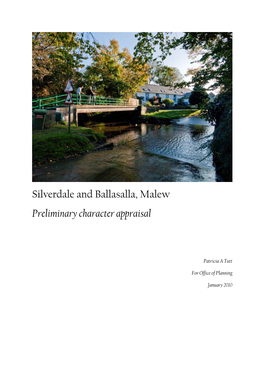 Silverdale and Ballasalla, Malew Preliminary Character Appraisal