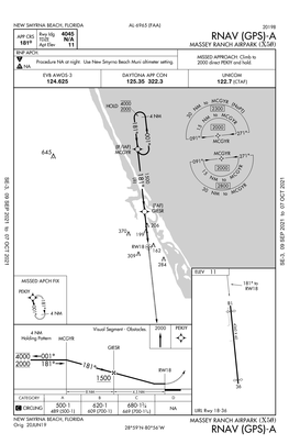 A RNAV (GPS)-A 181° Apt Elev 11 MASSEY RANCH AIRPARK (X50)