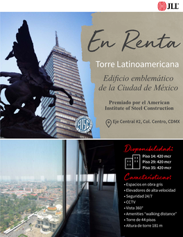 Torre Latinoamericana Características