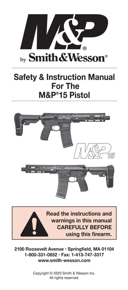 M&P®15 Pistol