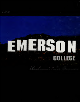 Emersonian : [Emerson College Yearbook]