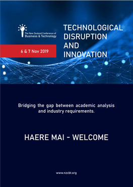 Technological Disruption and Innovation Haere