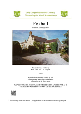 Foxhall Henllan, Denbighshire