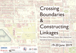 Crossing Boundaries & Constructing Linkages