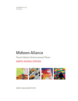 Midtown Alliance Transit Station Enhancement Plans: NORTH AVENUE STATION