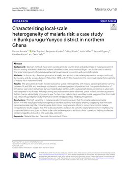 A Case Study in Bunkpurugu-Yunyoo District in Northern