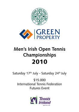 Men's Irish Open Tennis Championships