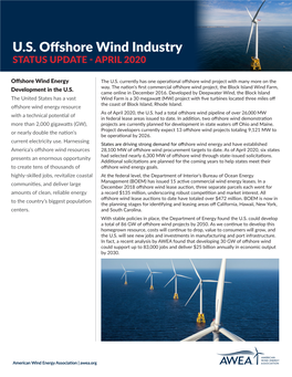 US Offshore Wind Industry