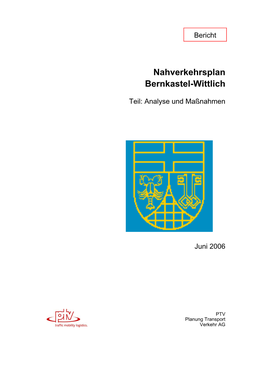 Nahverkehrsplan Bernkastel-Wittlich