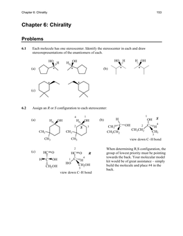 Chapter 6: Chirality 153